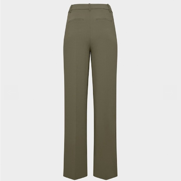 Aritzia Viral Olive Green Women's Trousers - Picture 6 of 6
